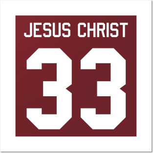 Jesus Christ Jersey Posters and Art